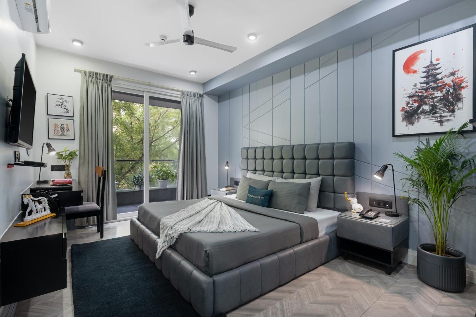 Bedchambers Serviced Apartments, Mg Road Гургаон Екстериор снимка