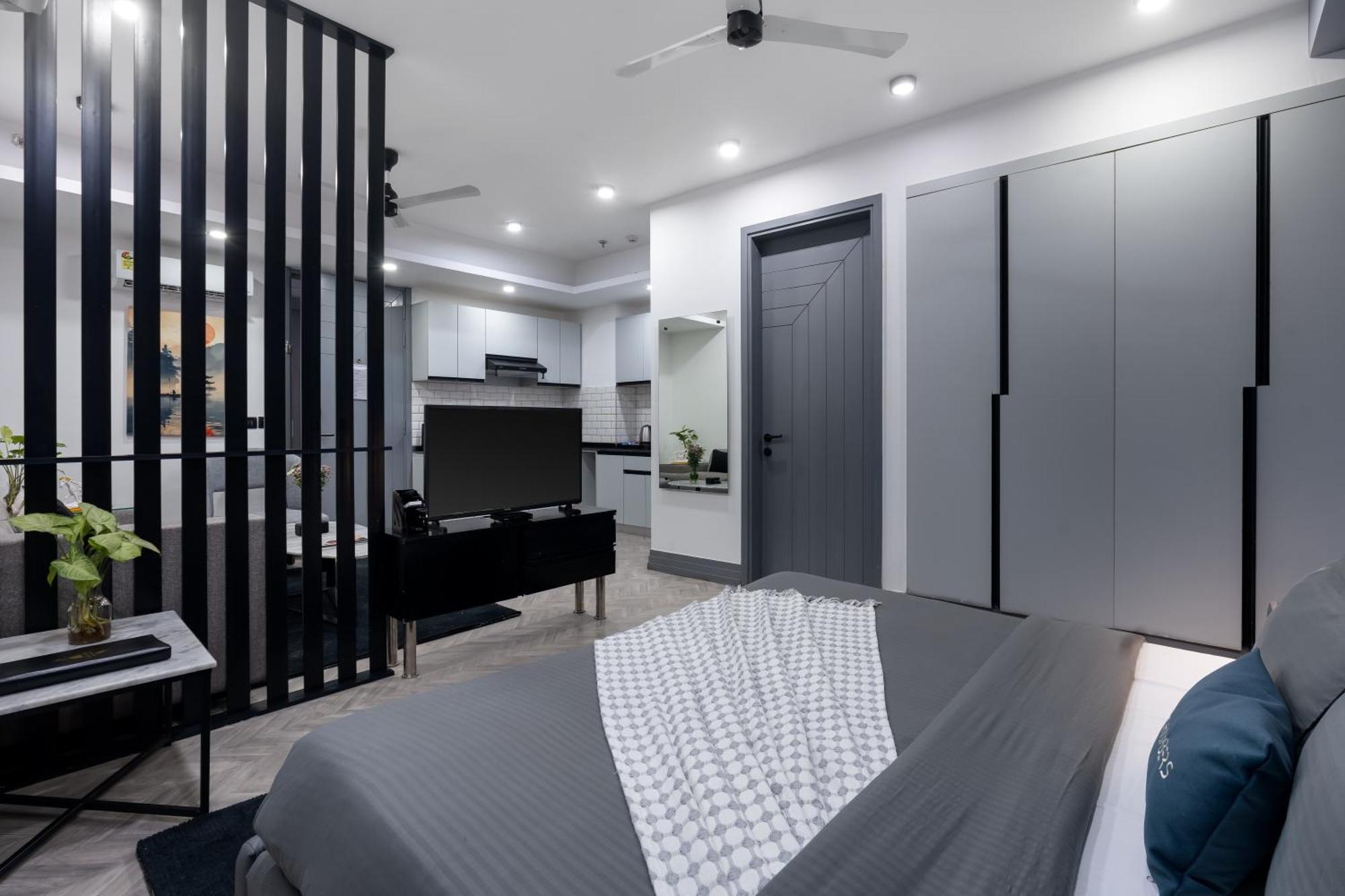 Bedchambers Serviced Apartments, Mg Road Гургаон Екстериор снимка