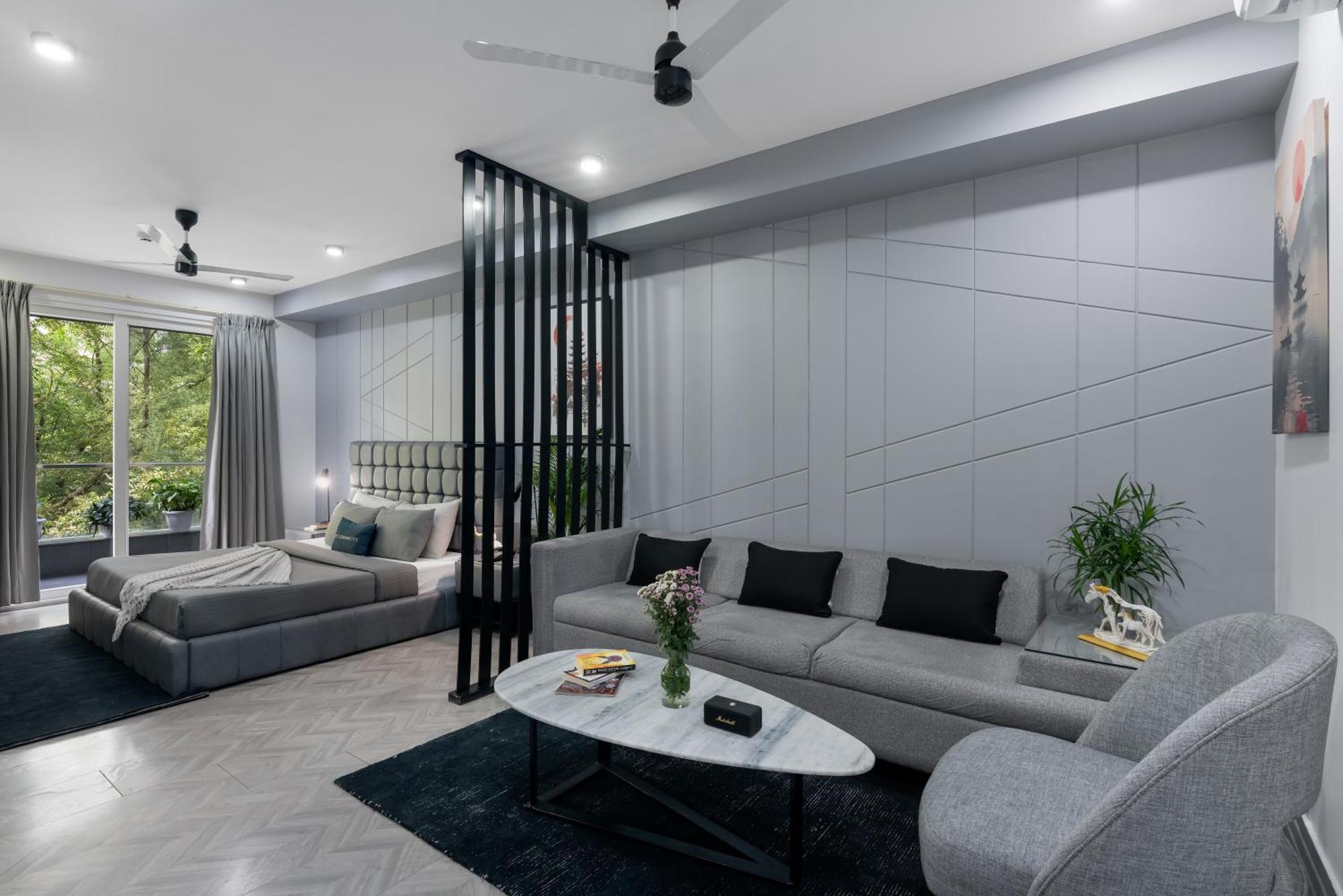 Bedchambers Serviced Apartments, Mg Road Гургаон Екстериор снимка